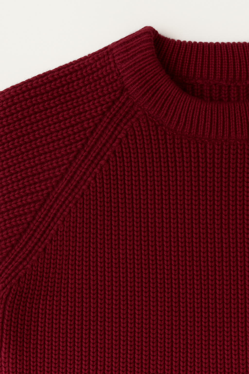 Saco tejido de punto niño cuello redondo