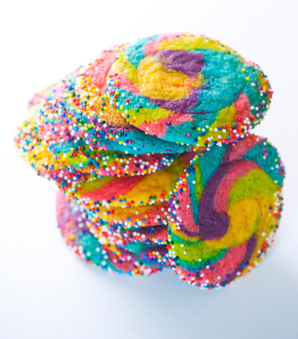 Galletas arcoíris para niños