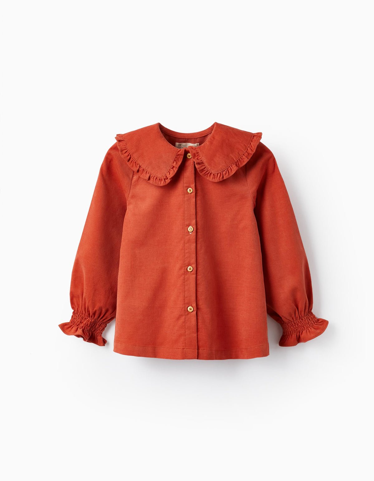 Blusa en pana con botones