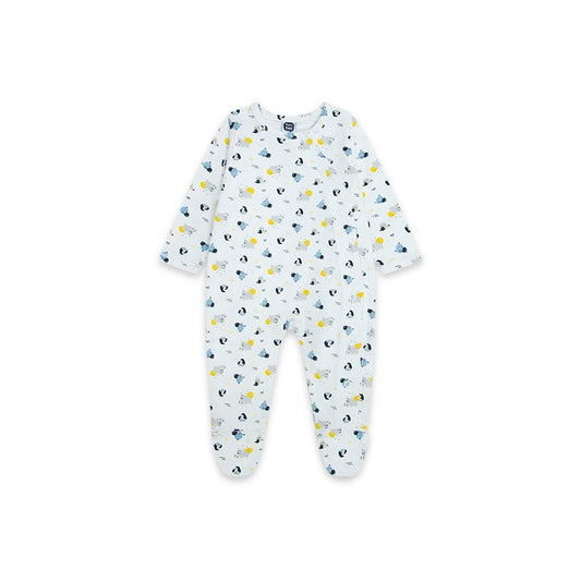 Pijama pinguinos de algodón para bebé