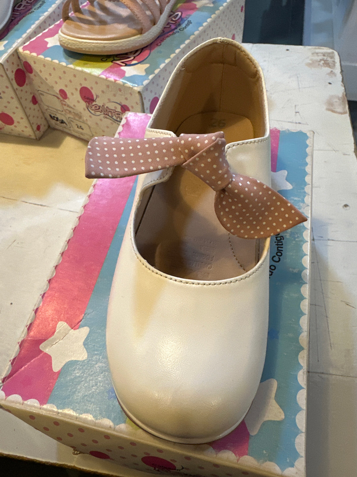 Zapato en cuero niña