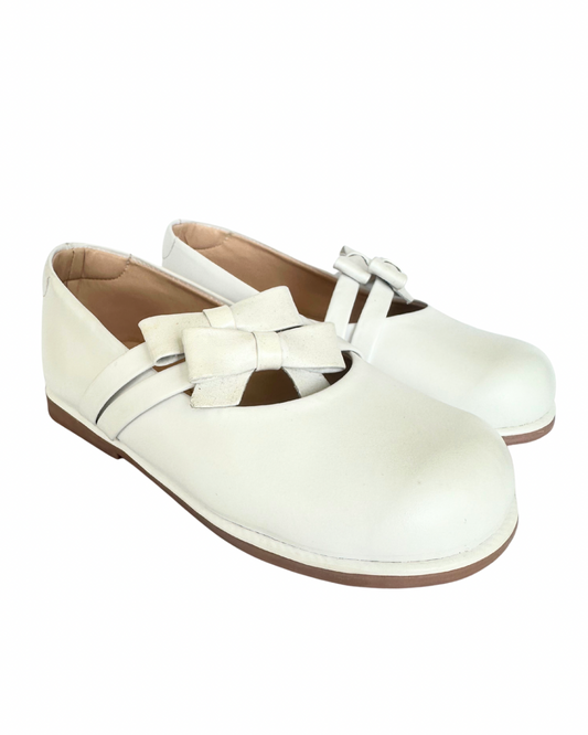 Zapato ceremonia blanco niña