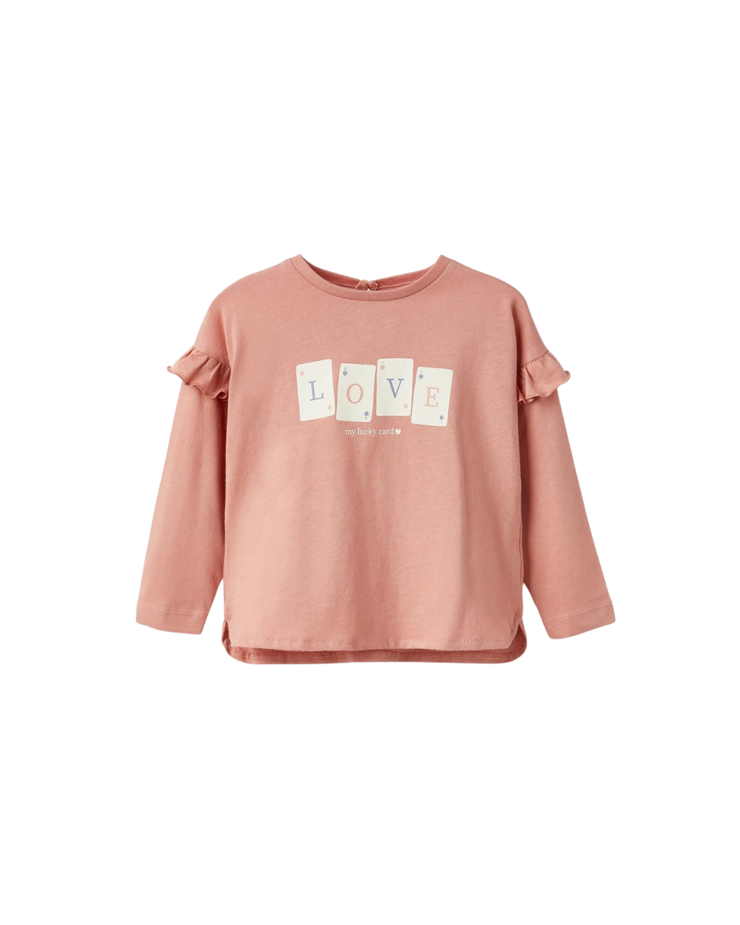 Blusa algodón bebé niña