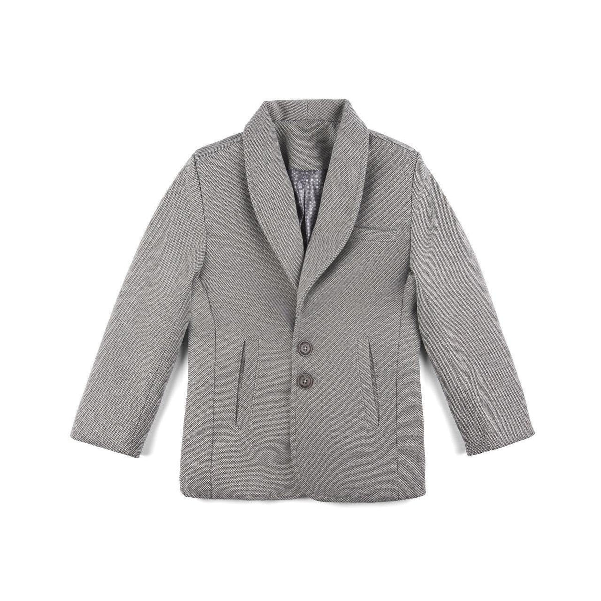 Blazer paño gris