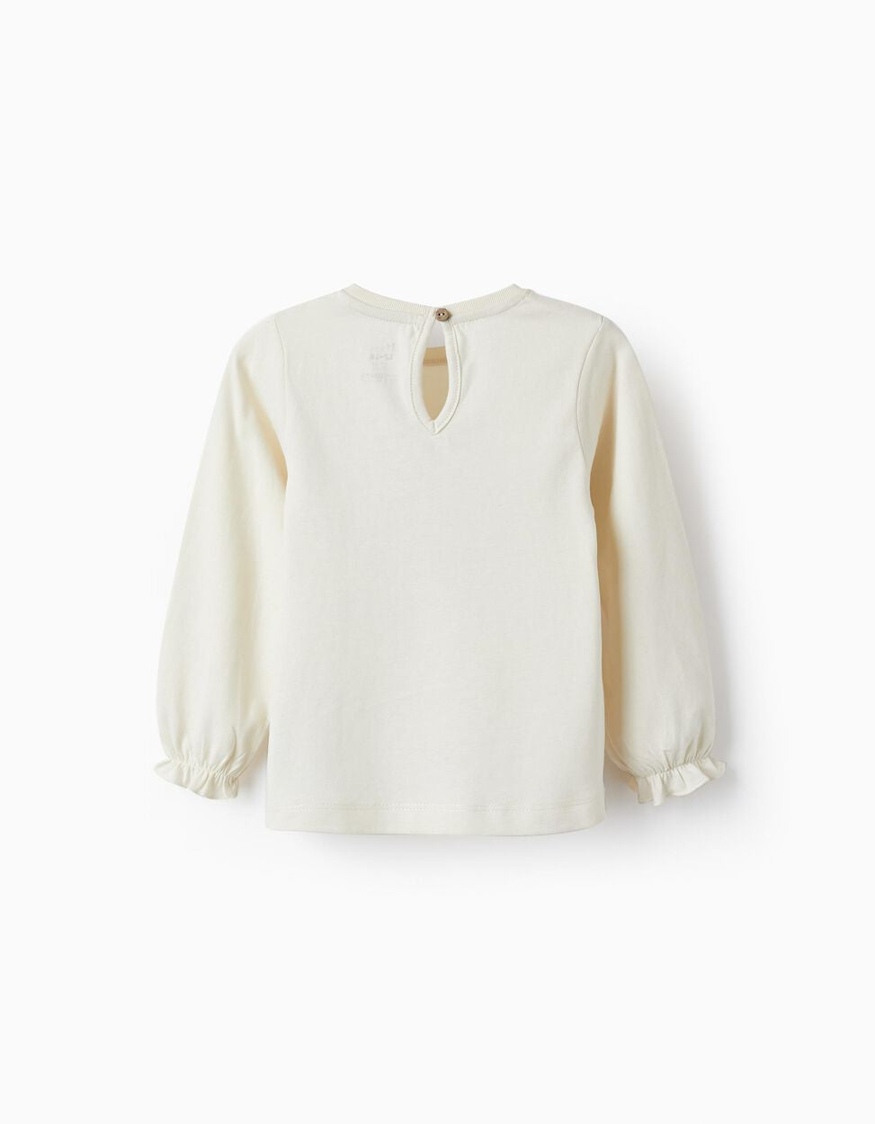 Blusa algodón bebé niña